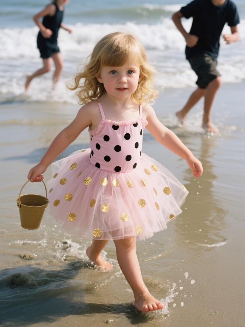 Zando Tutu for Toddler Girls Kids 4 Layers 2-8 Years Halloween Princess Dress up Soft Puffy Tulle Birthday Dance Skirt - Image 4